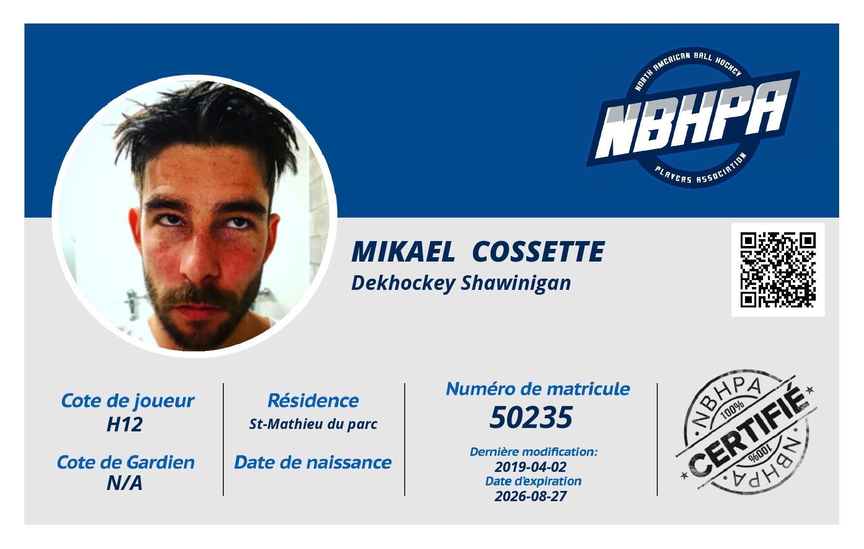 Mikael  Cossette