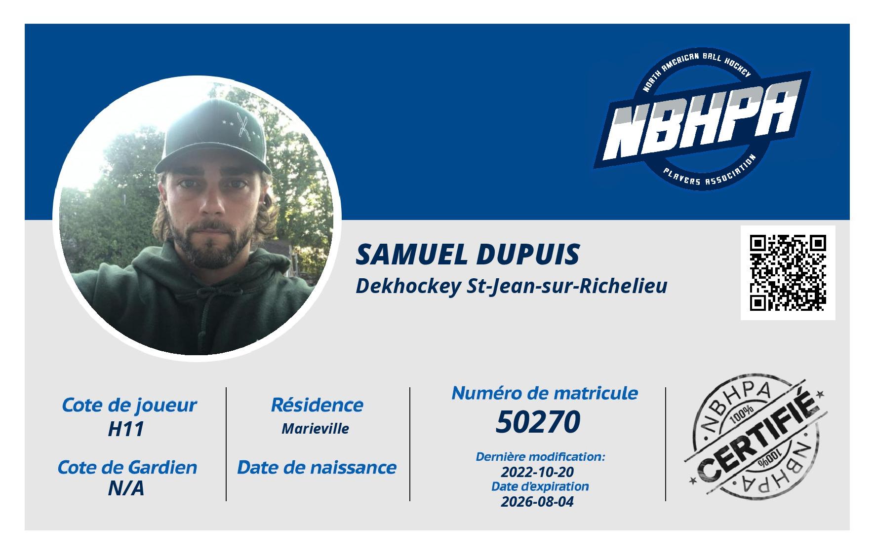 Samuel Dupuis