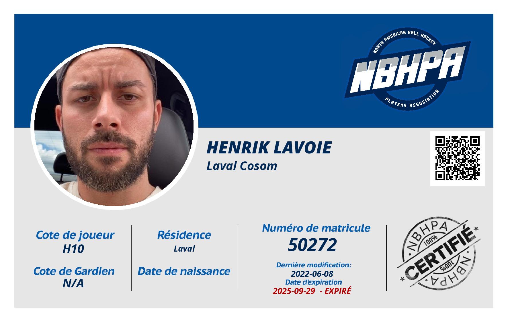 Henrik Lavoie