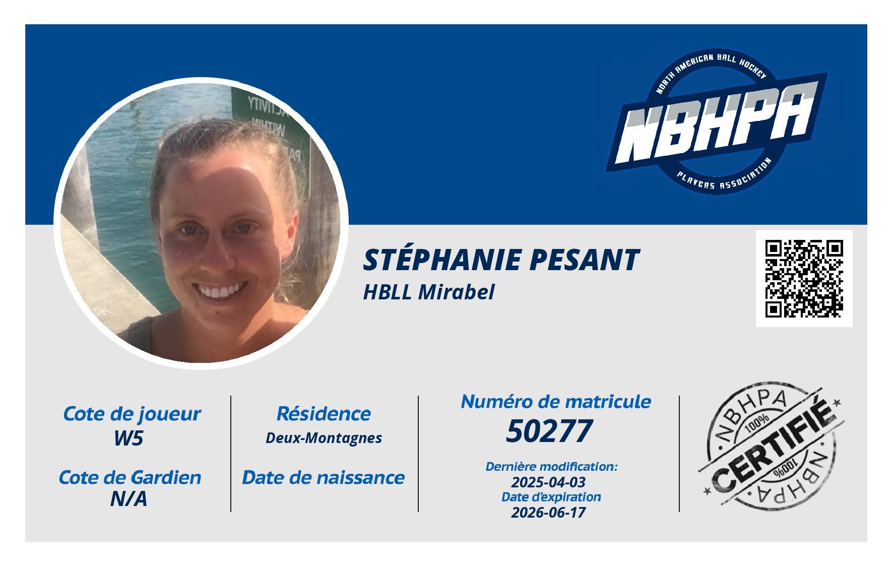 Stéphanie Pesant