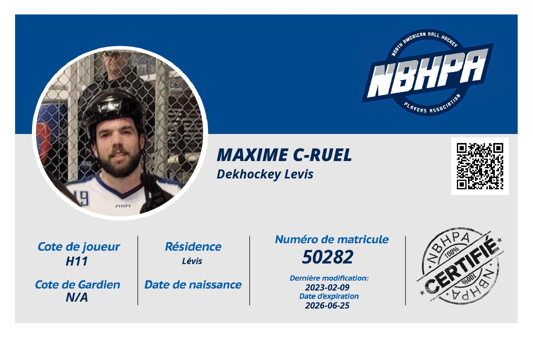 Maxime C-Ruel