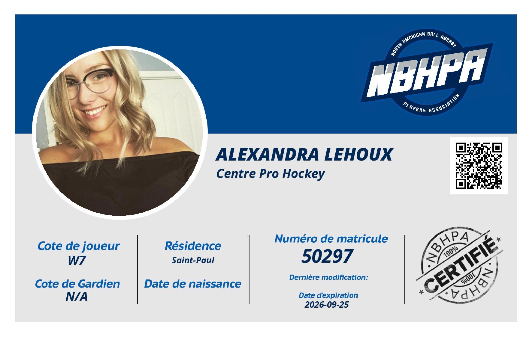 Alexandra Lehoux