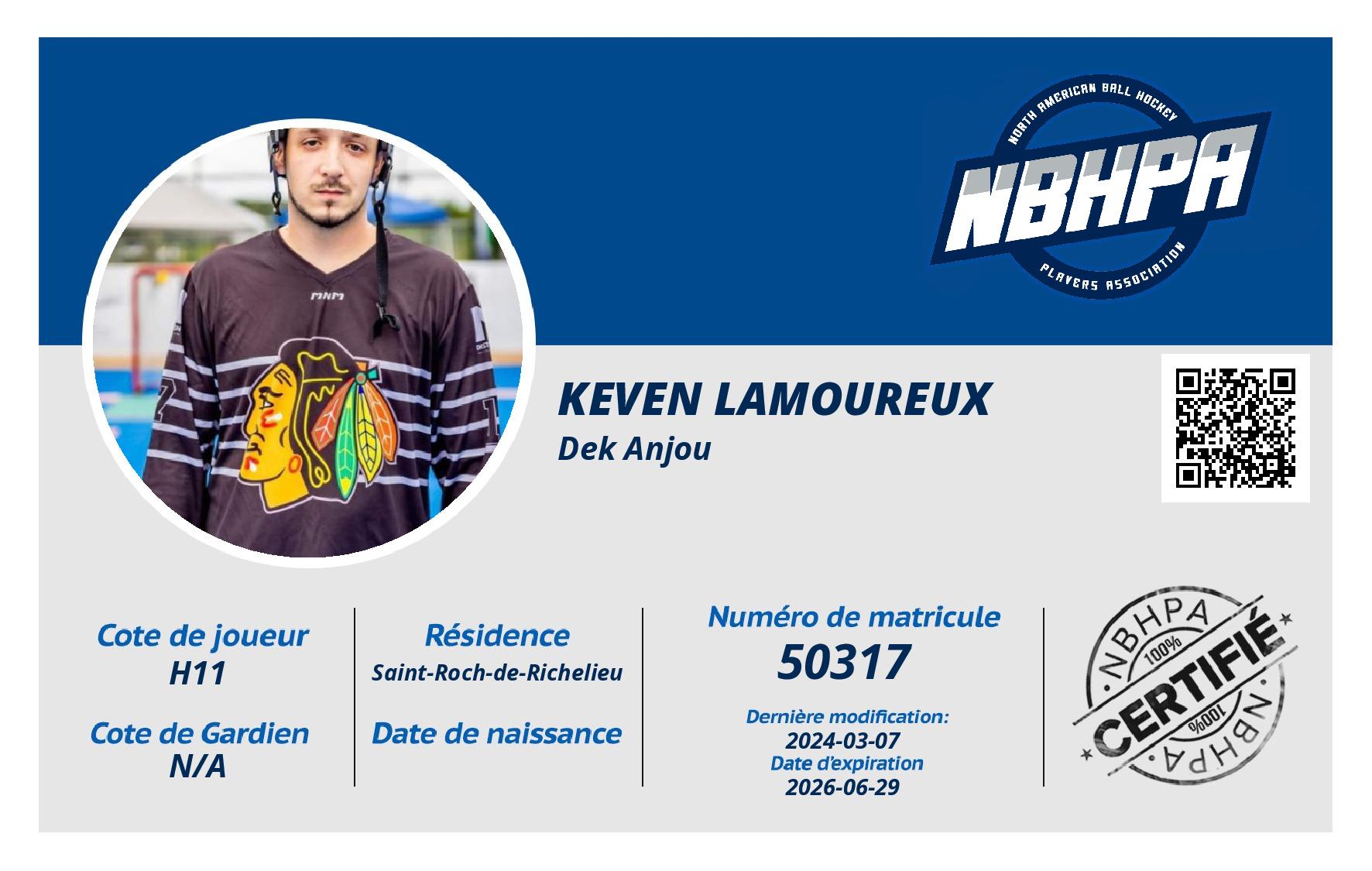 Keven Lamoureux
