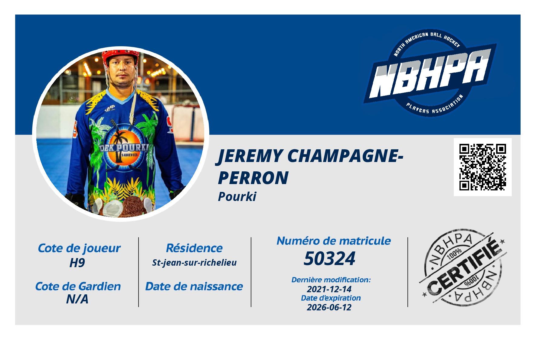 Jeremy Champagne-Perron 