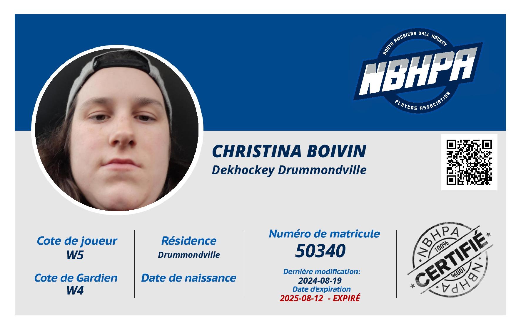 Christina Boivin