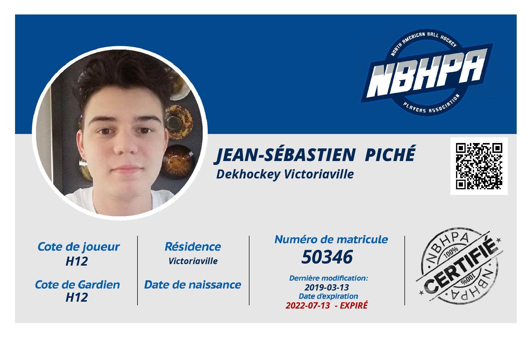 Jean-Sébastien  Piché