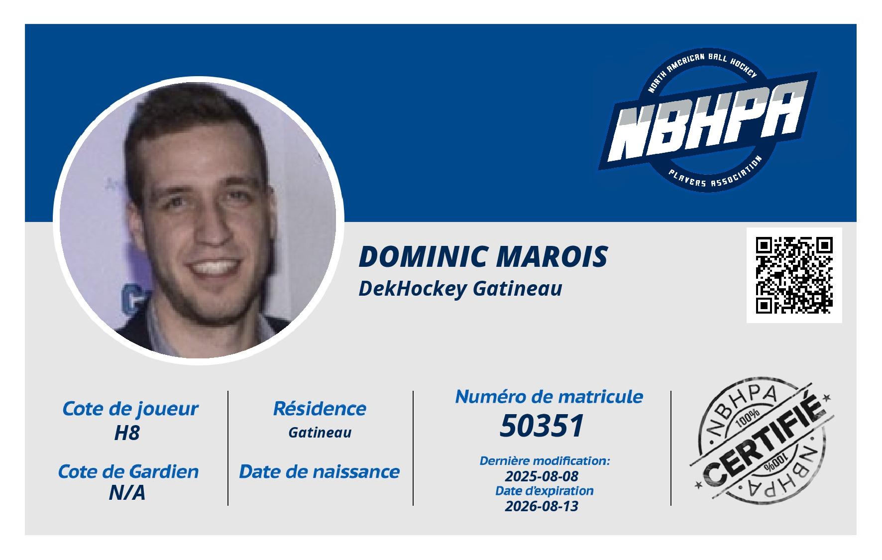 Dominic Marois