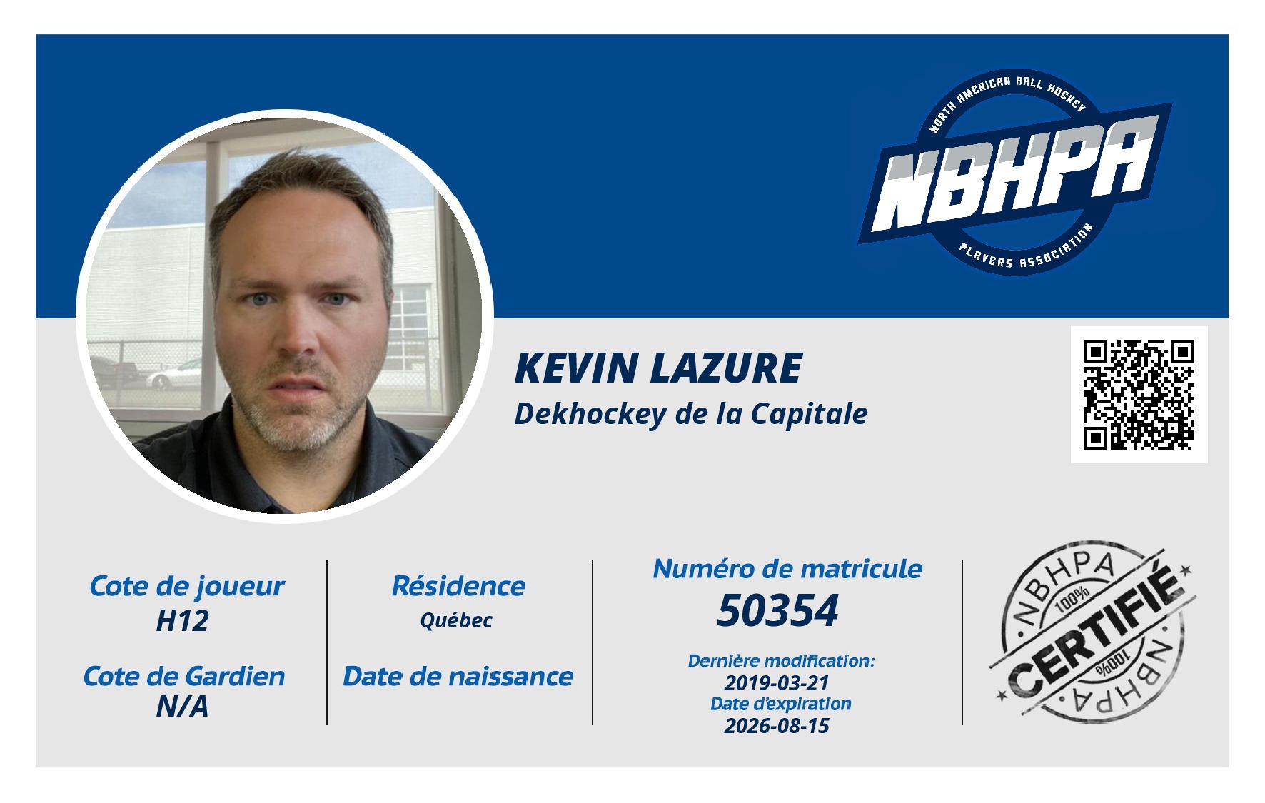 Kevin Lazure