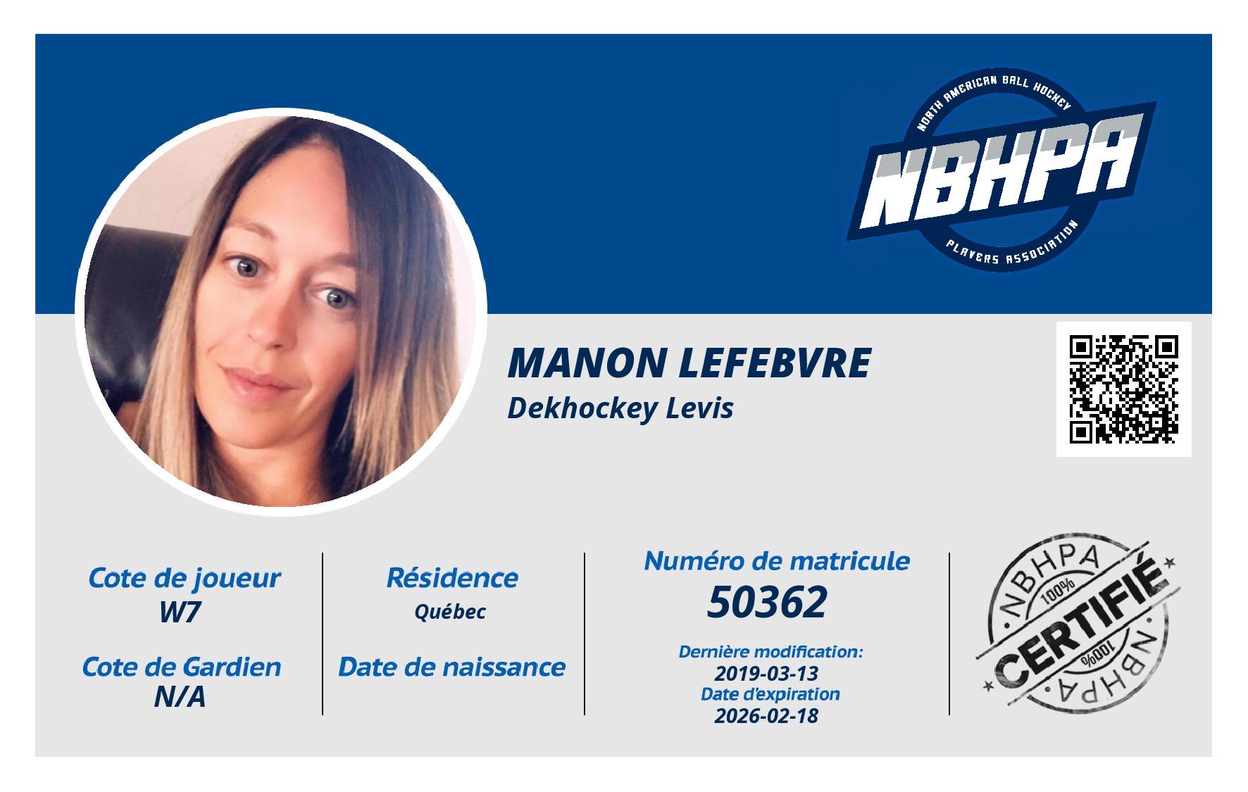 Manon Lefebvre