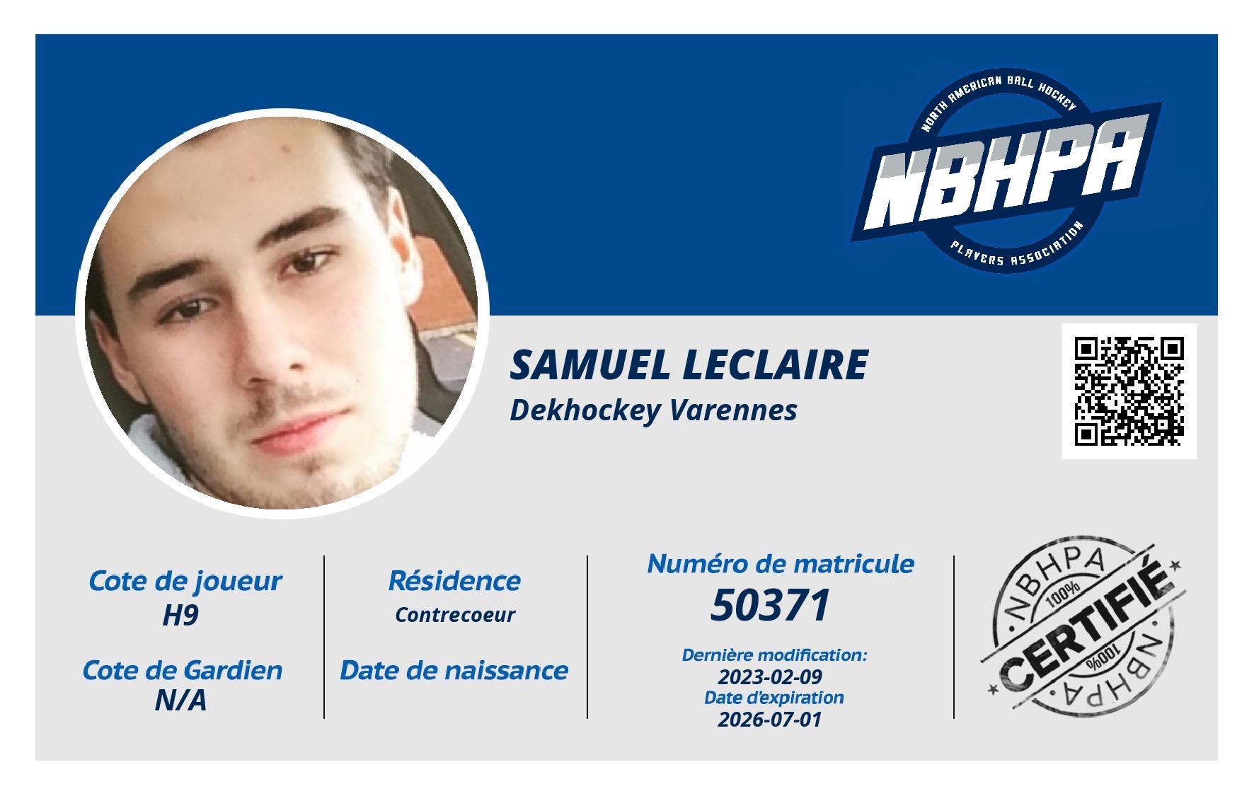 Samuel Leclaire
