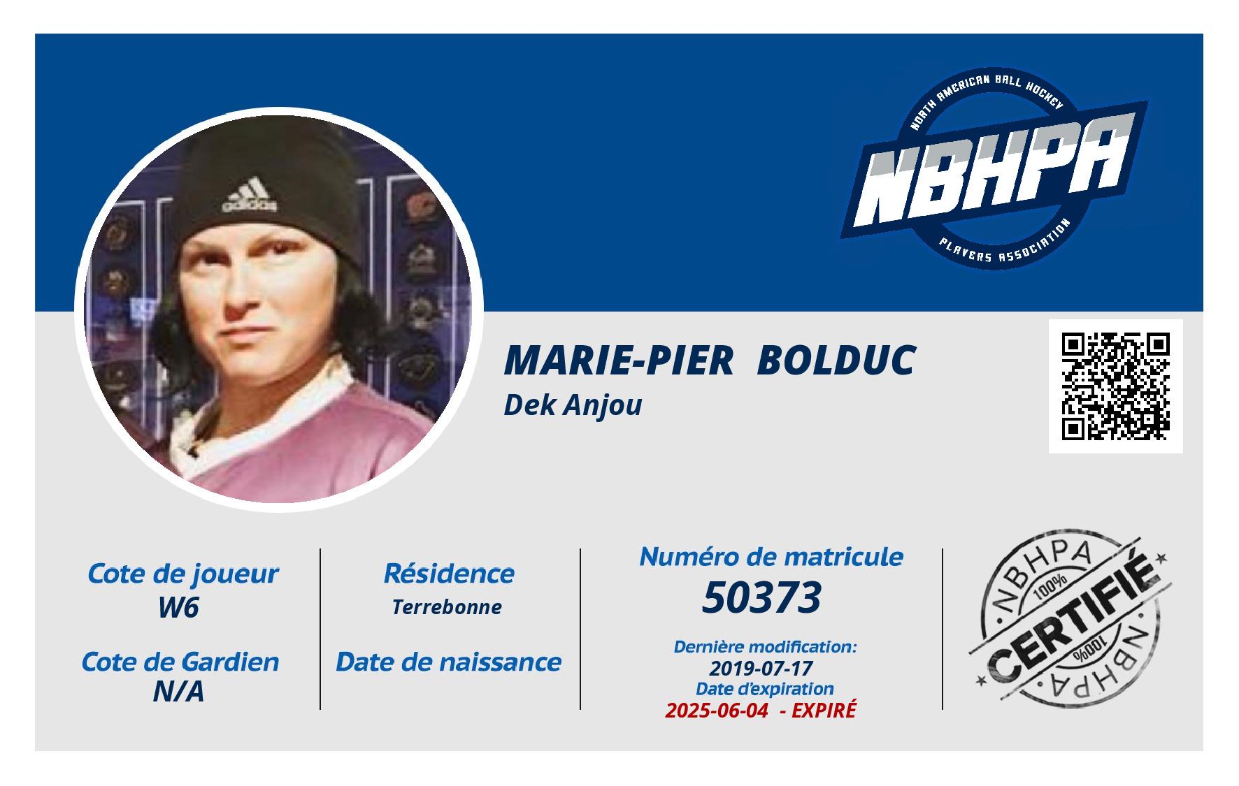 Marie-Pier  Bolduc