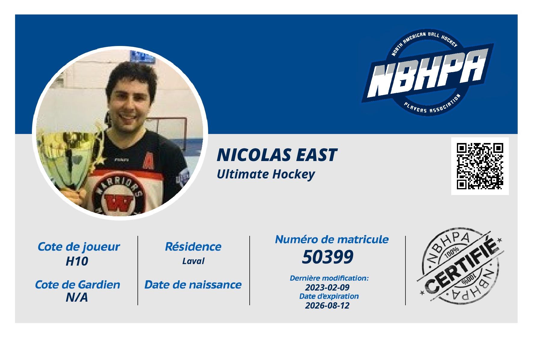Nicolas East