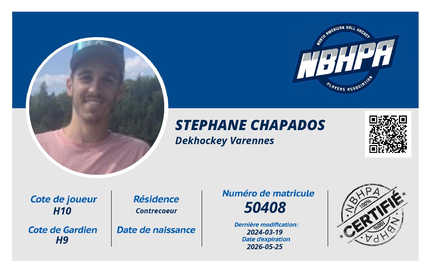 Stephane Chapados