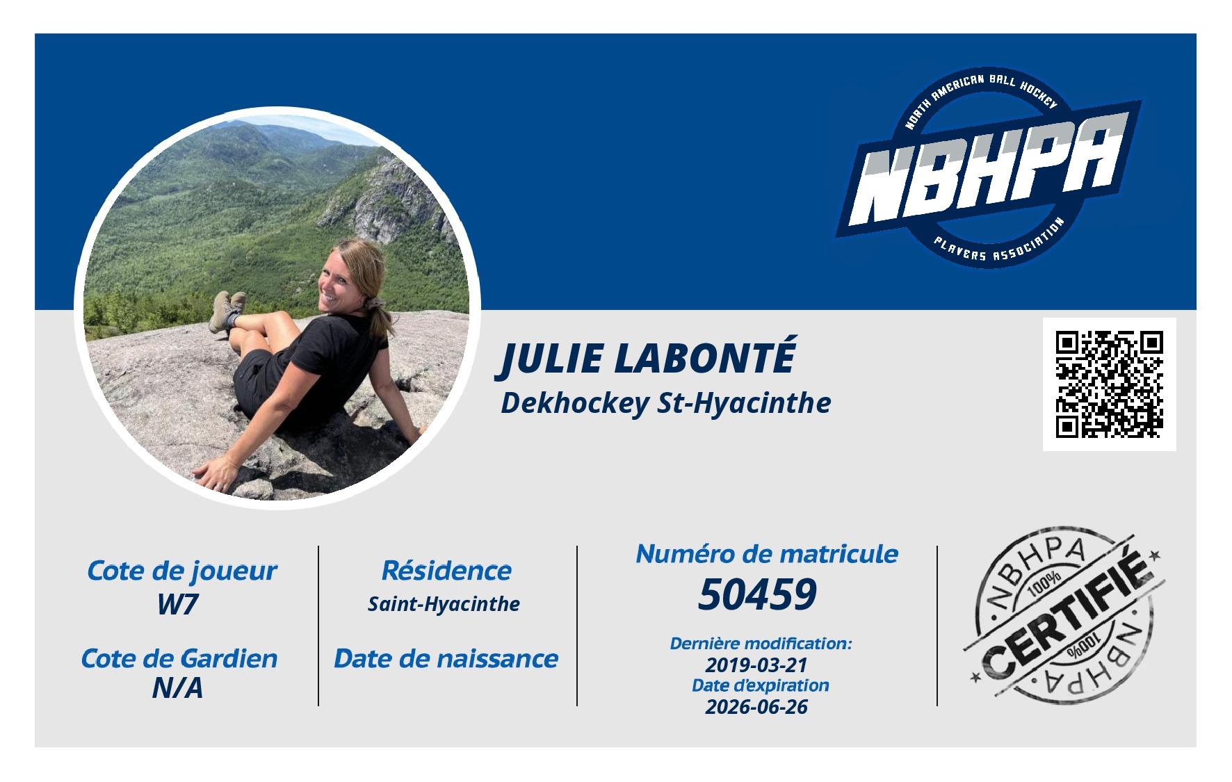 Julie Labonté