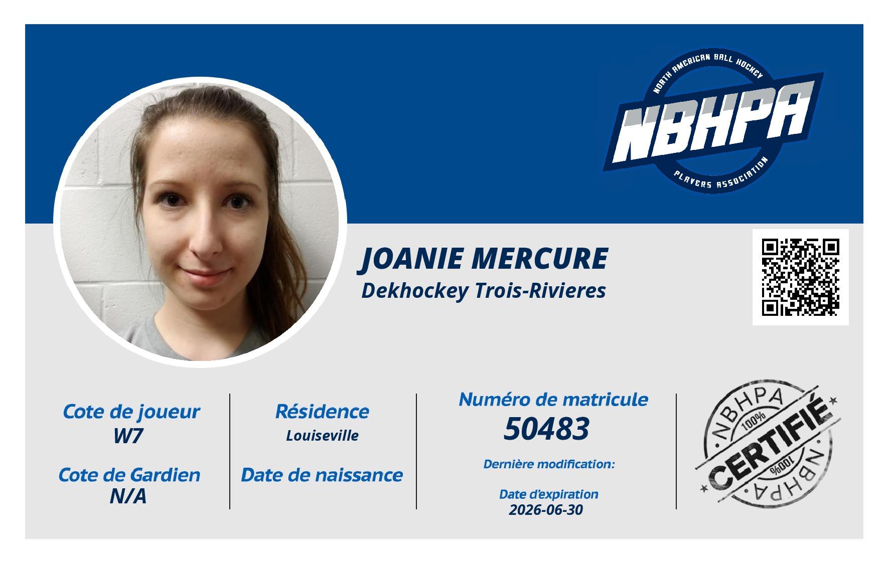 Joanie Mercure