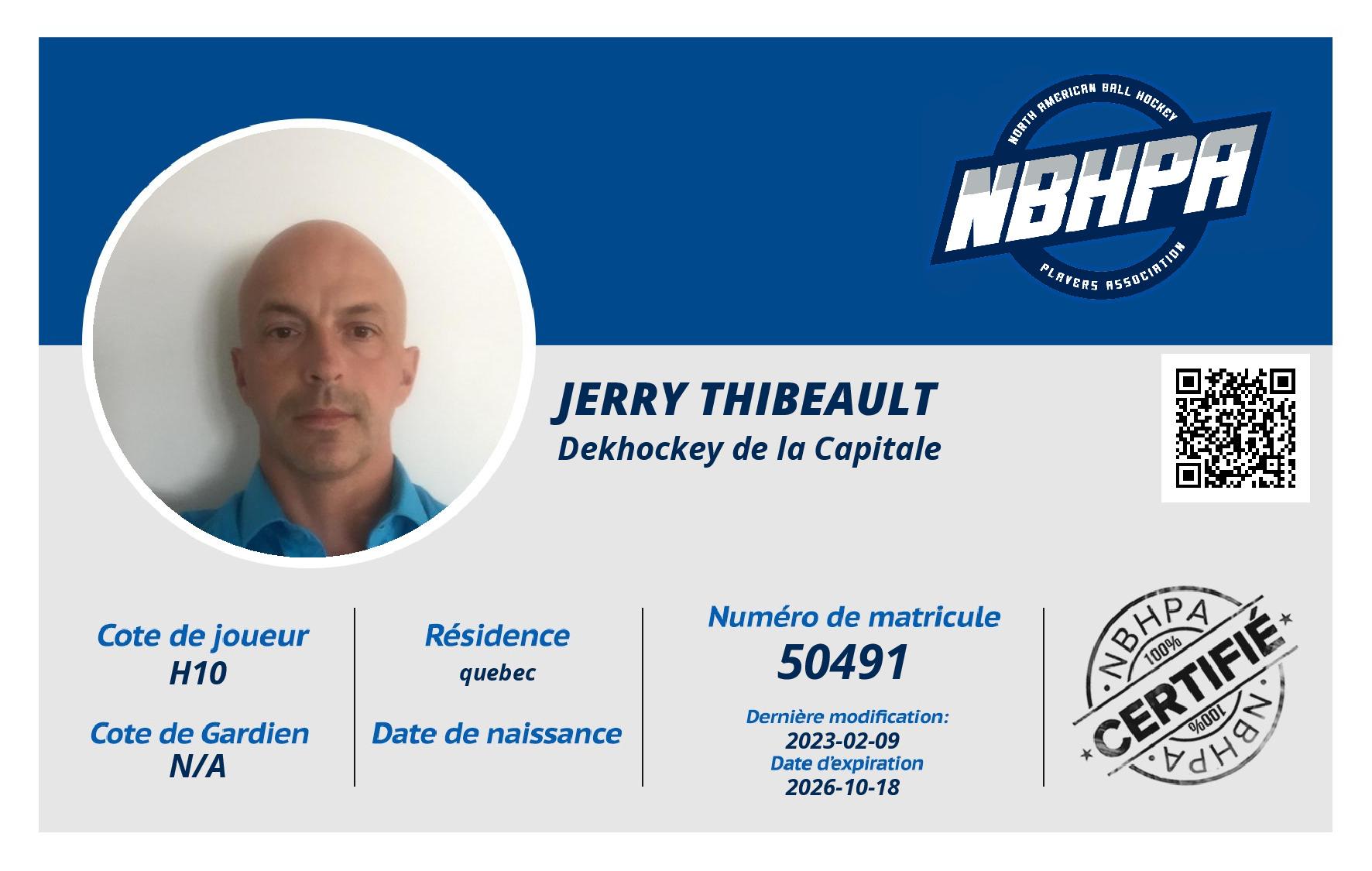 Jerry Thibeault