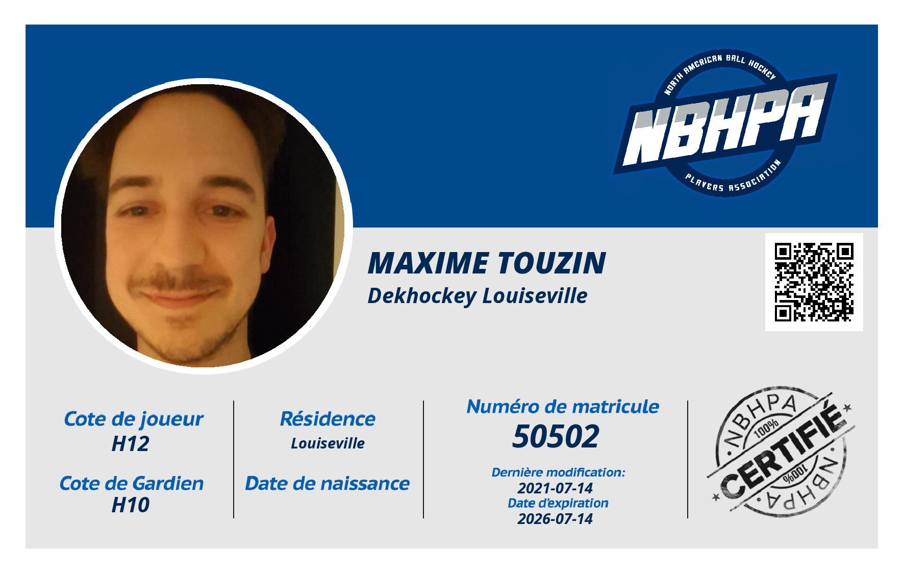 Maxime Touzin