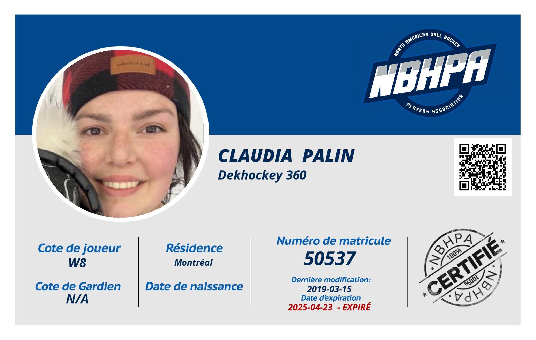 Claudia  Palin 