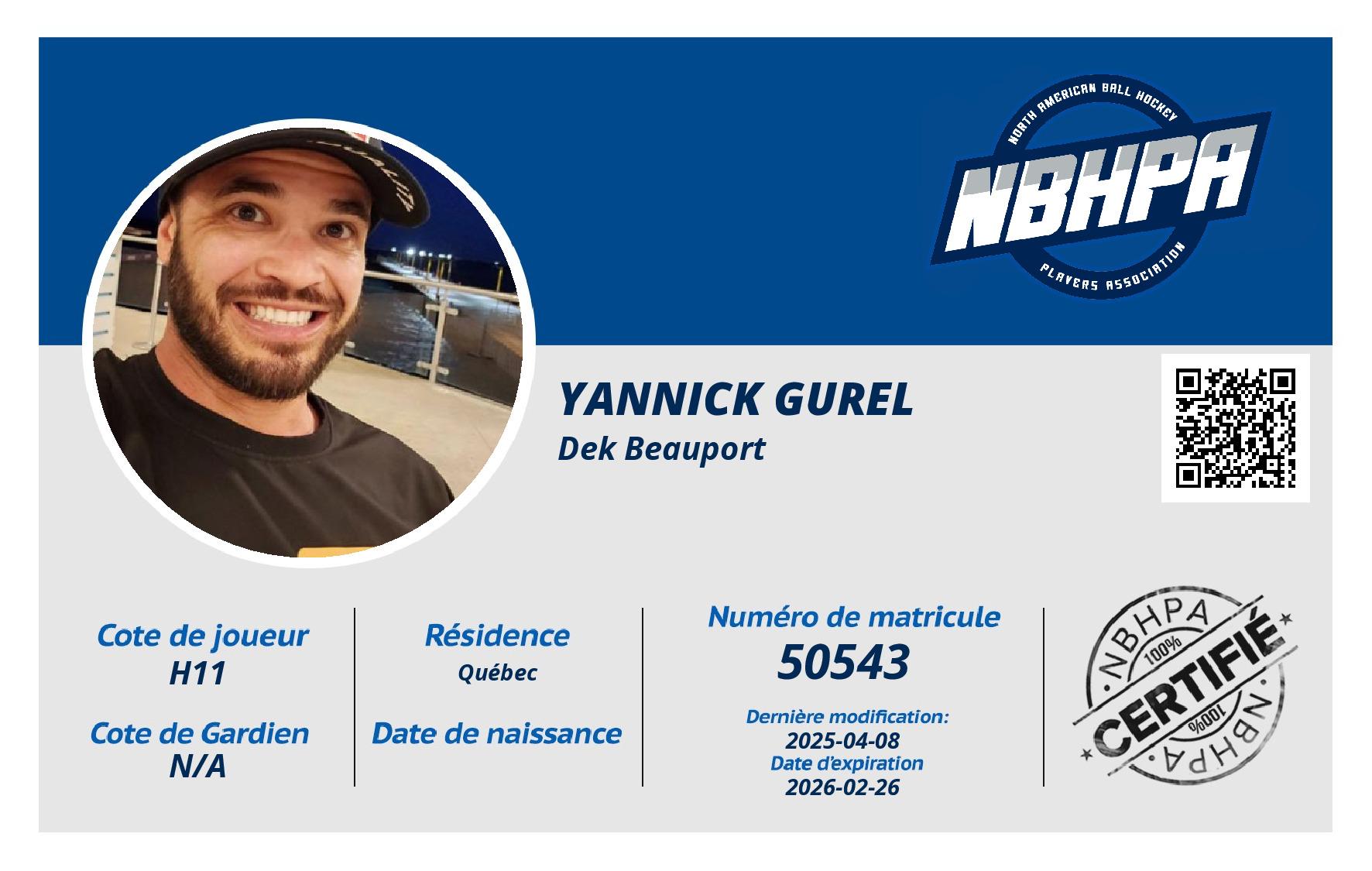 Yannick Gurel