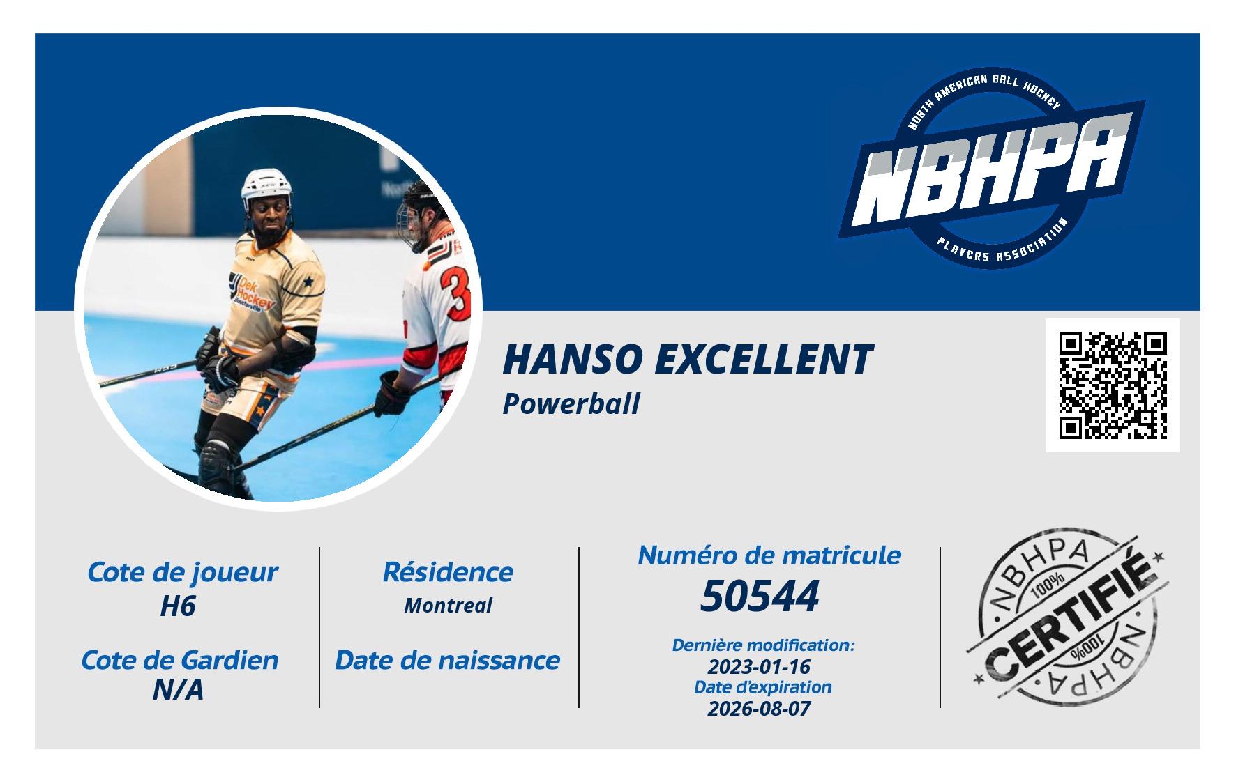 Hanso Excellent
