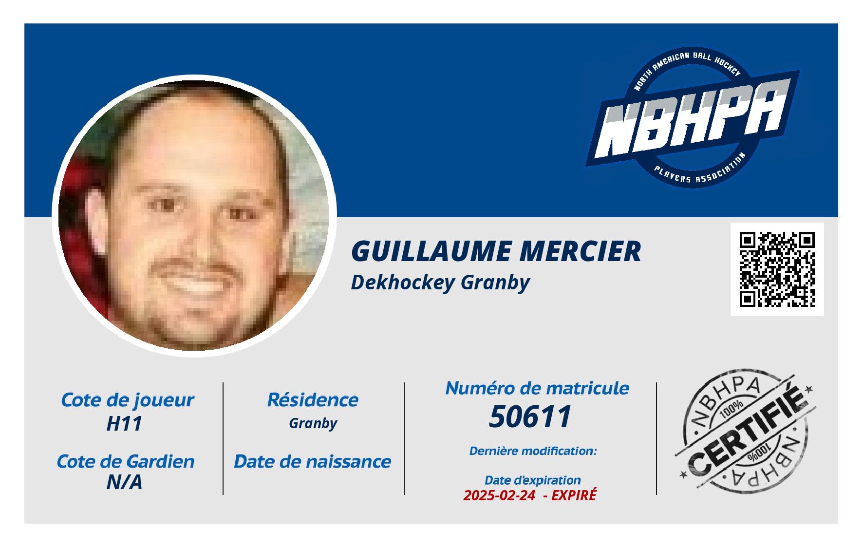 guillaume mercier