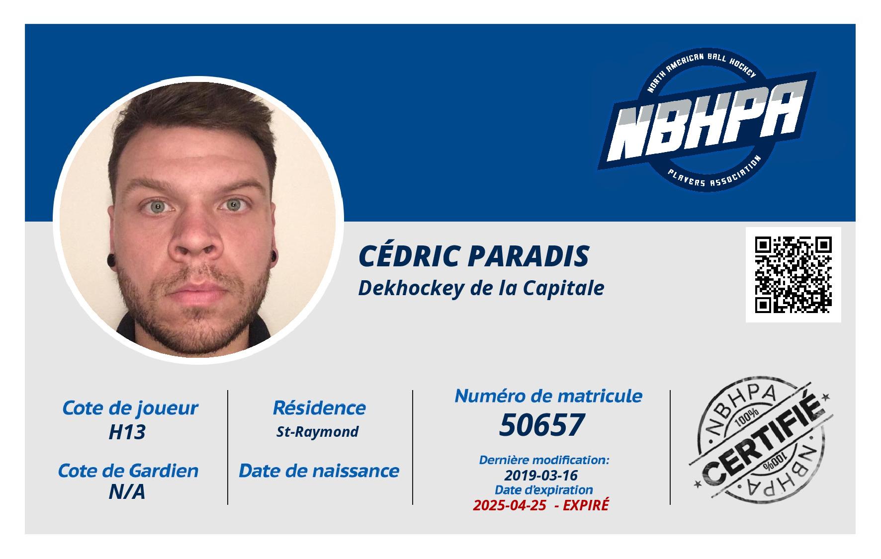 Cédric Paradis