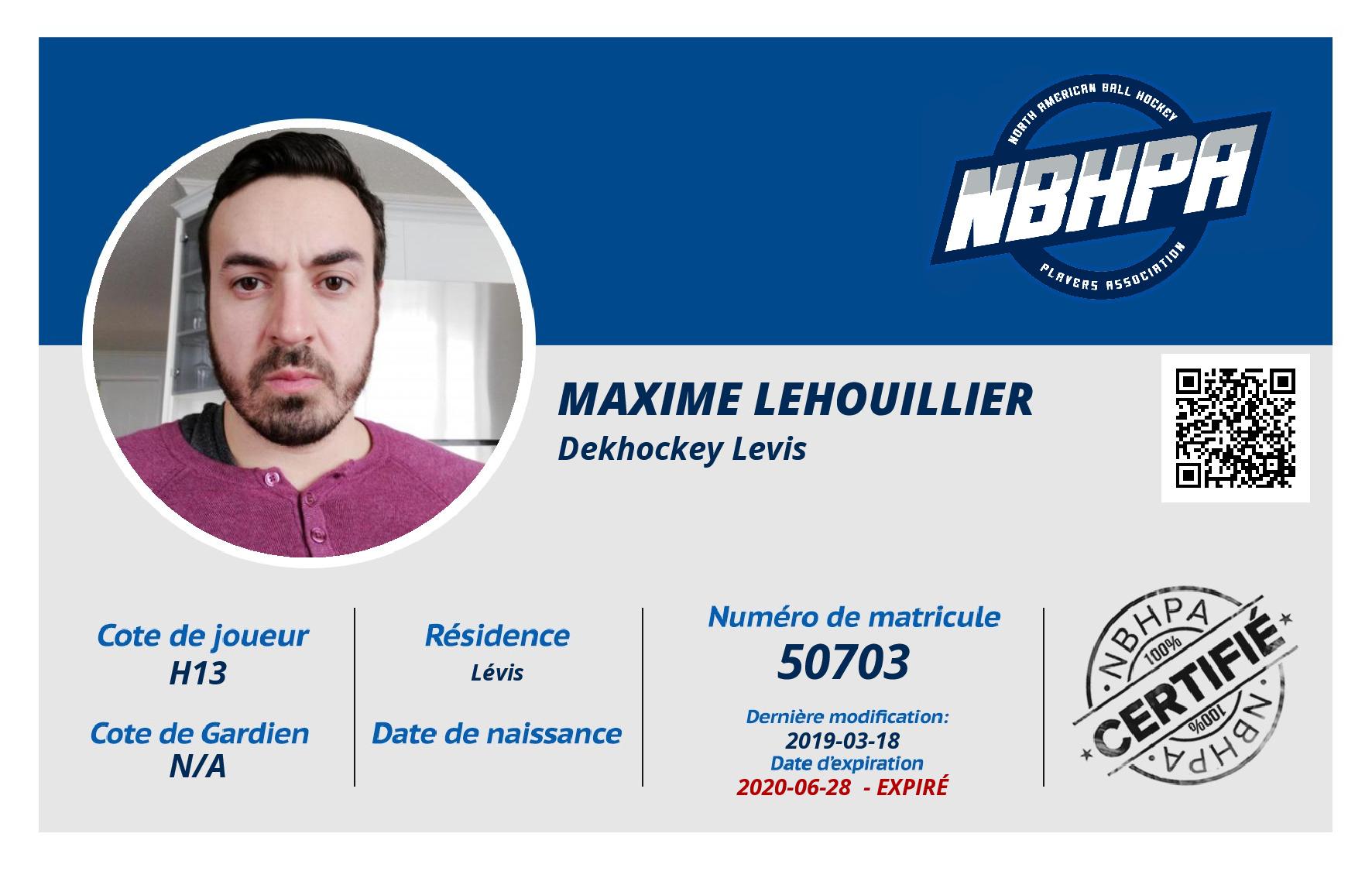 Maxime Lehouillier