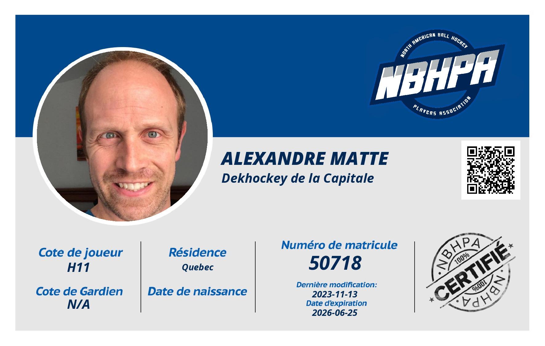 Alexandre Matte