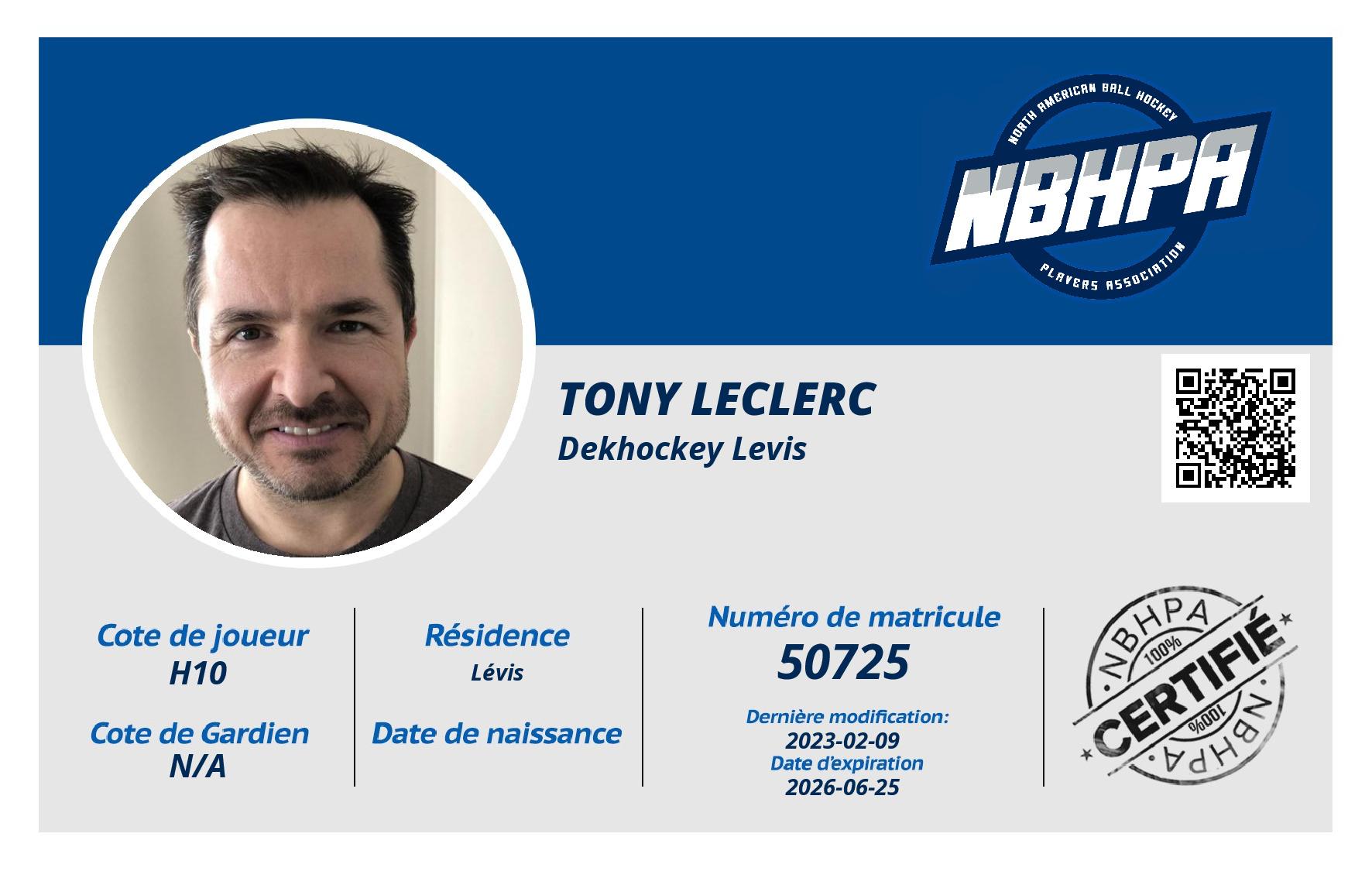 Tony Leclerc