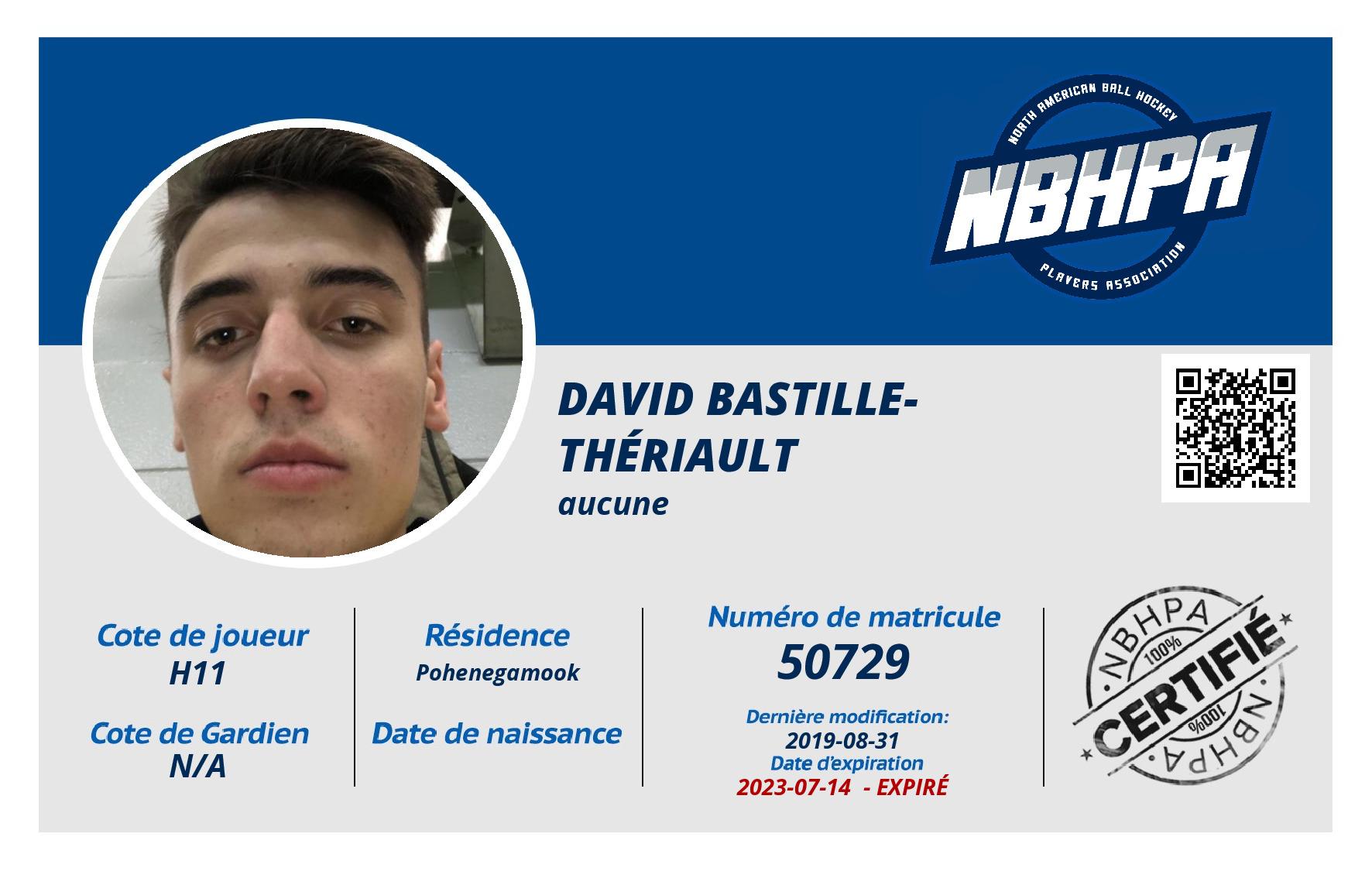 David Bastille-Thériault