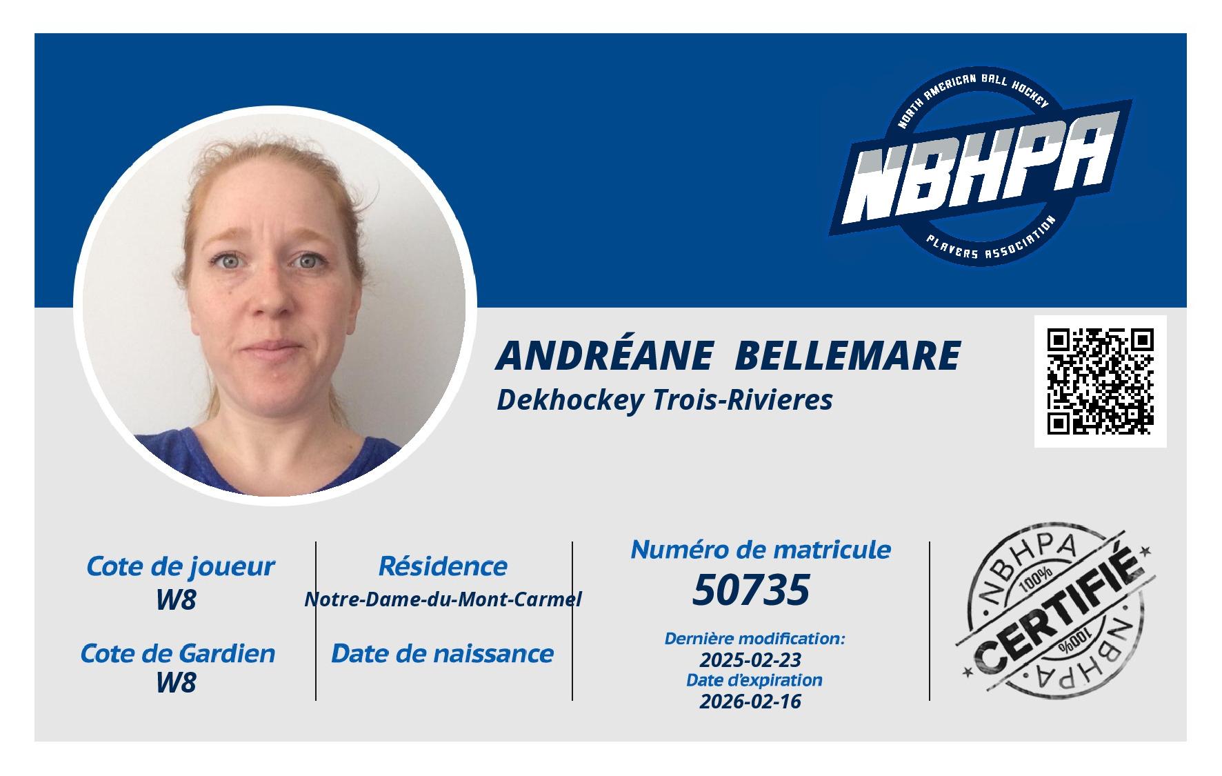 Andréane  Bellemare