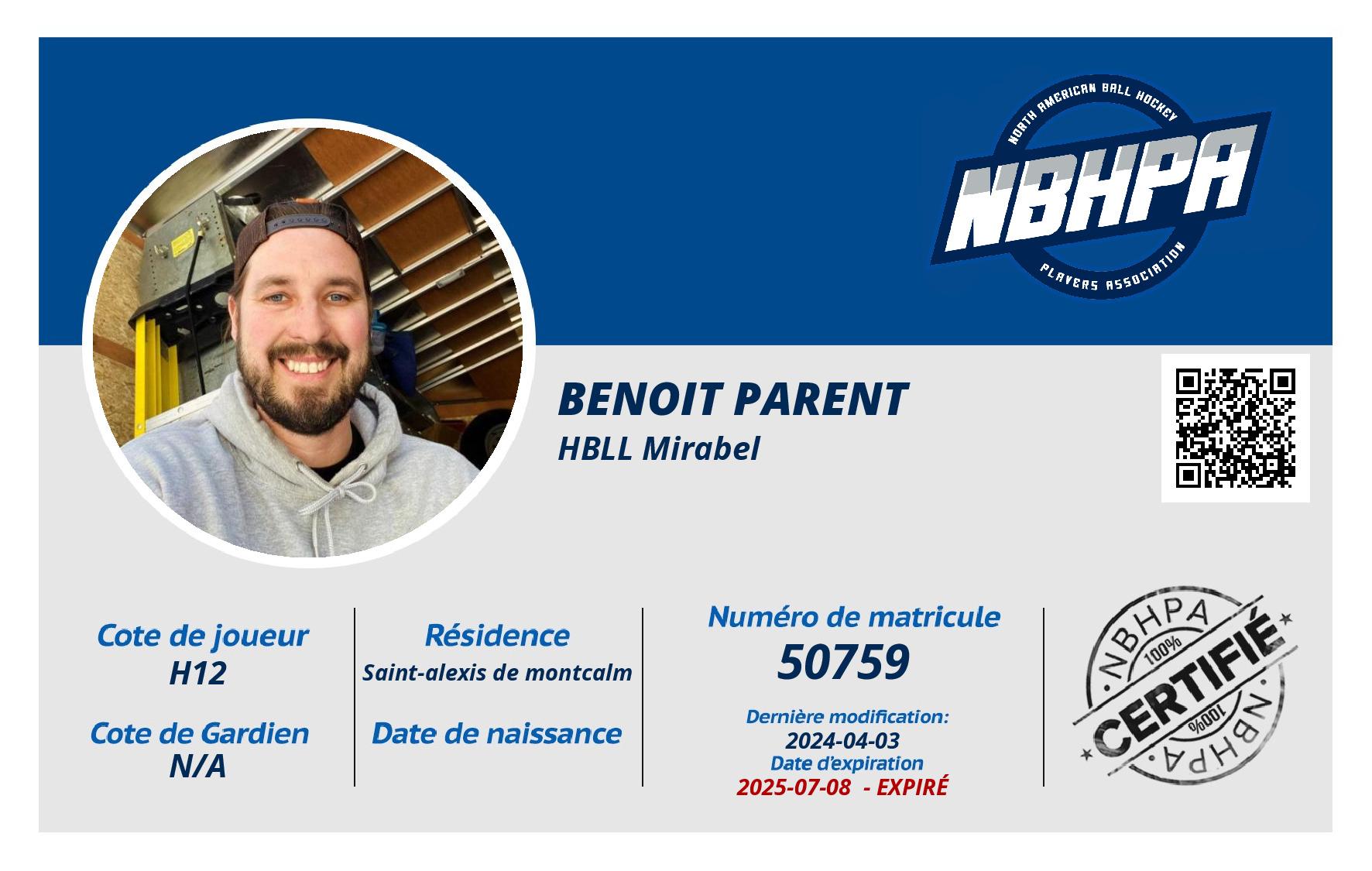 Benoit Parent