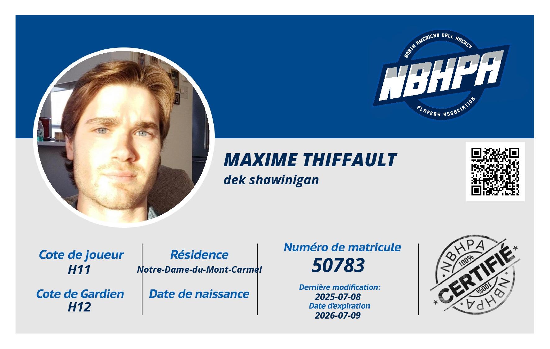 Maxime Thiffault