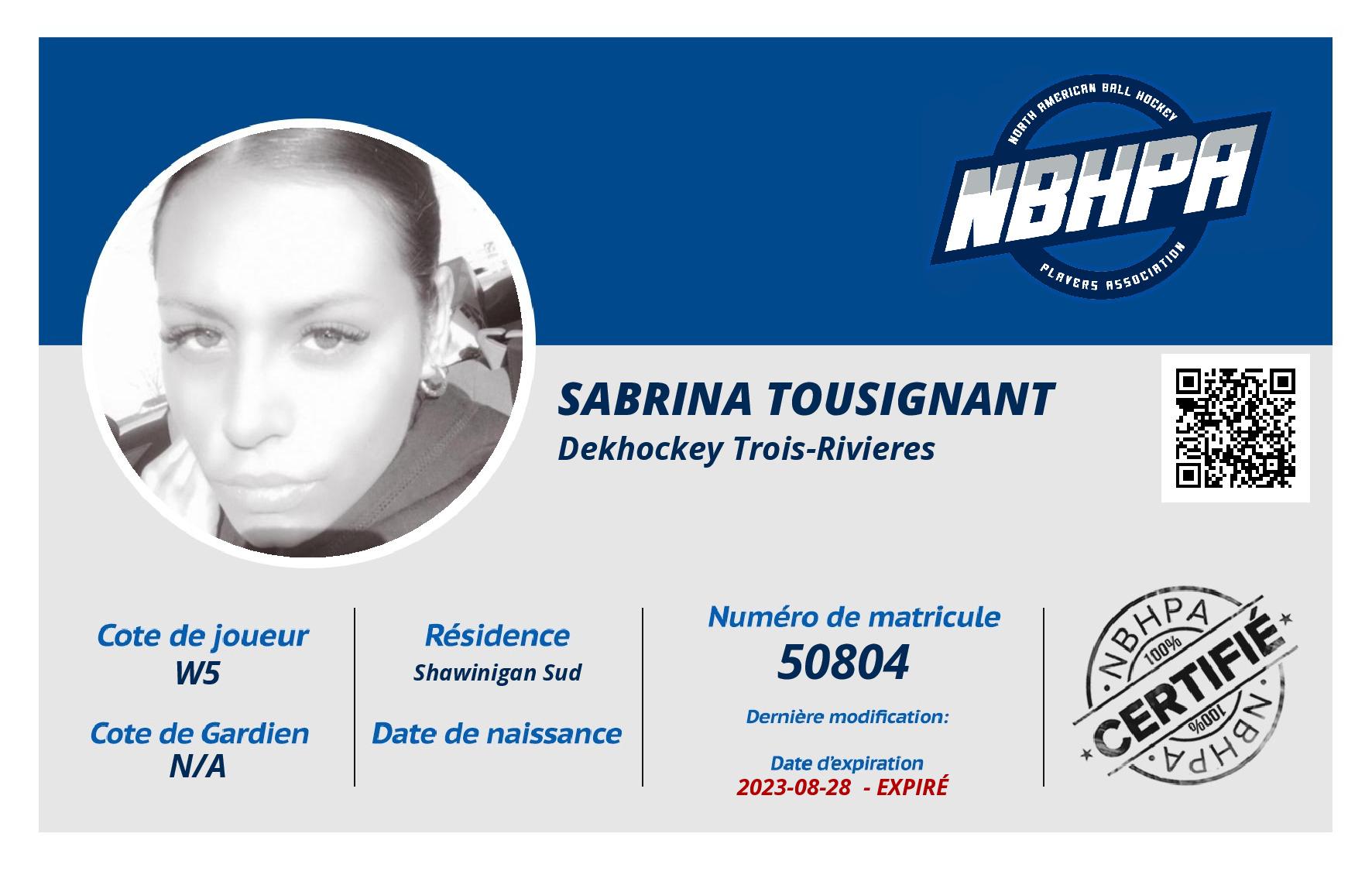 Sabrina Tousignant