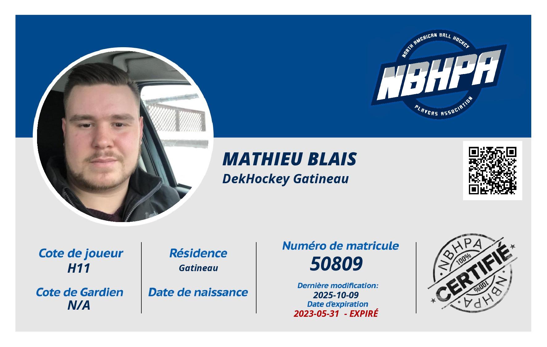 Mathieu Blais