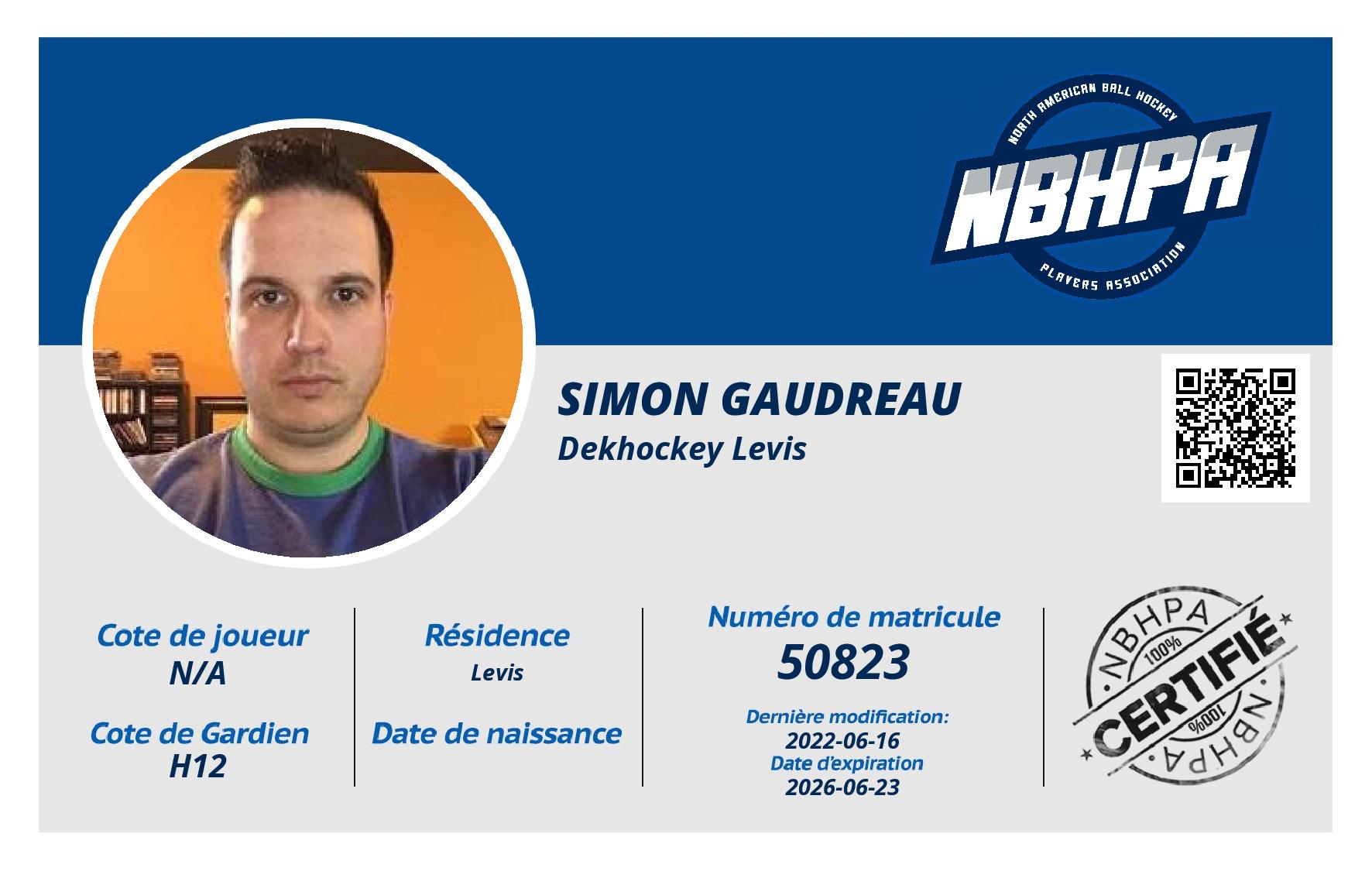 Simon Gaudreau