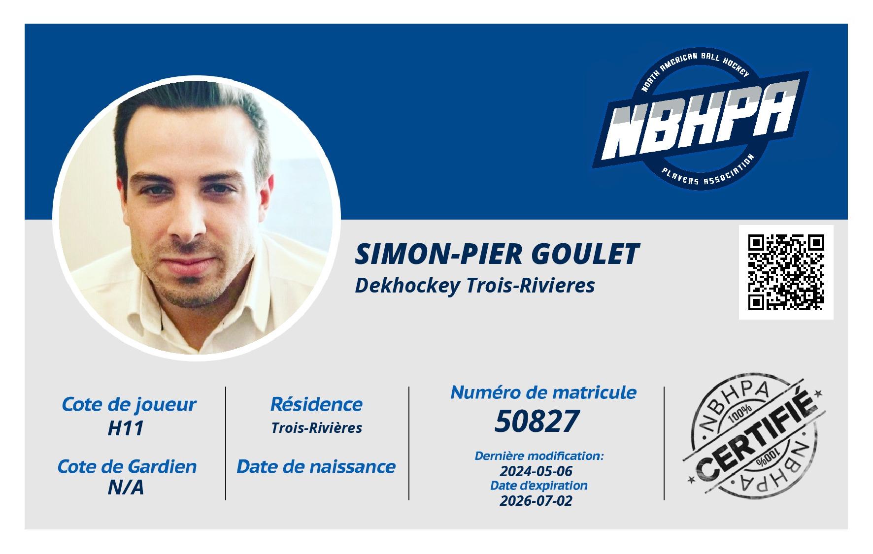 Simon-Pier Goulet