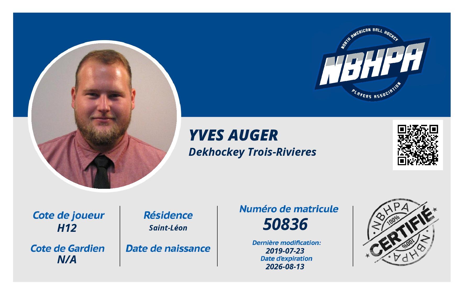 Yves Auger