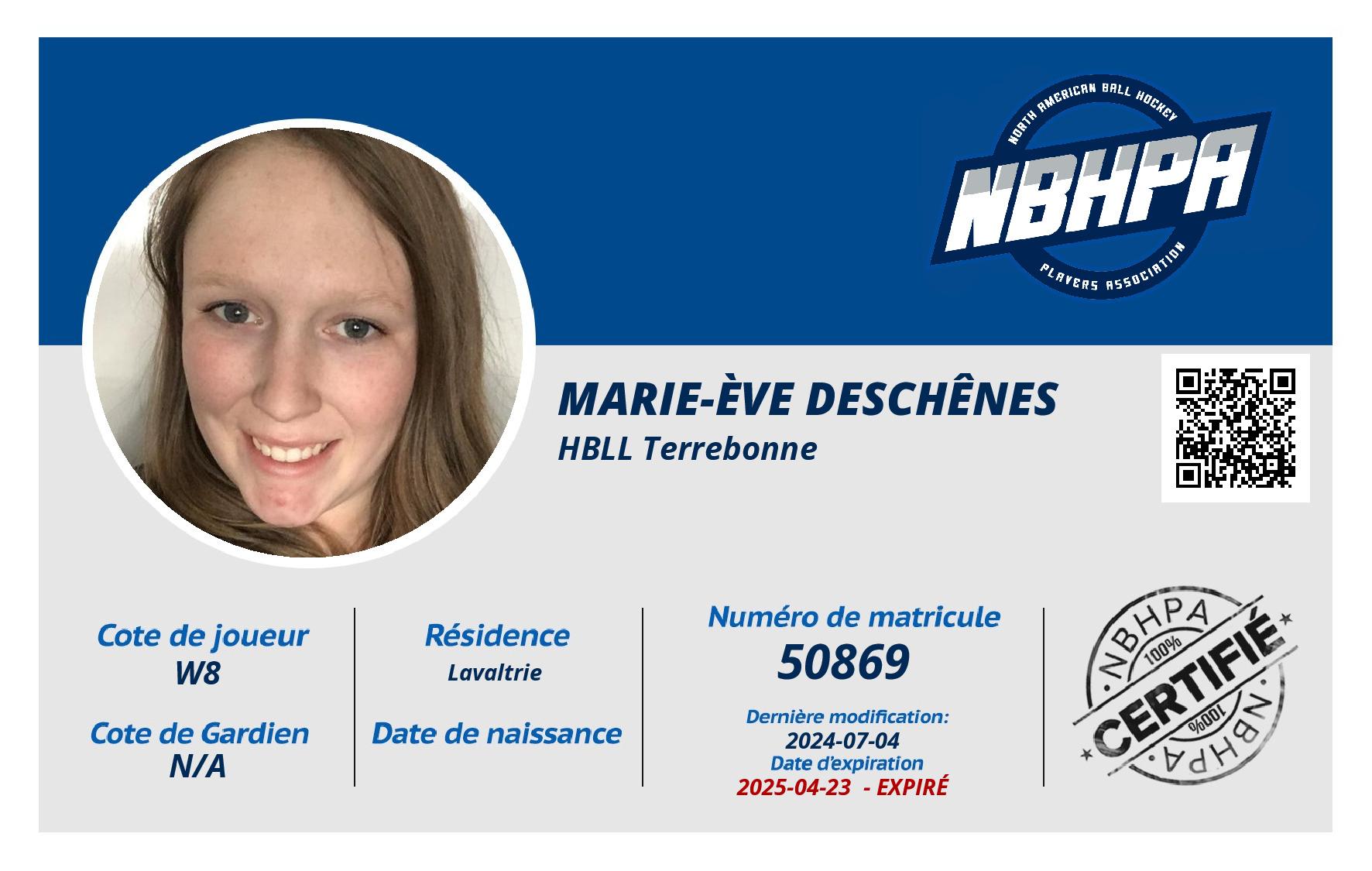 Marie-Ève Deschênes