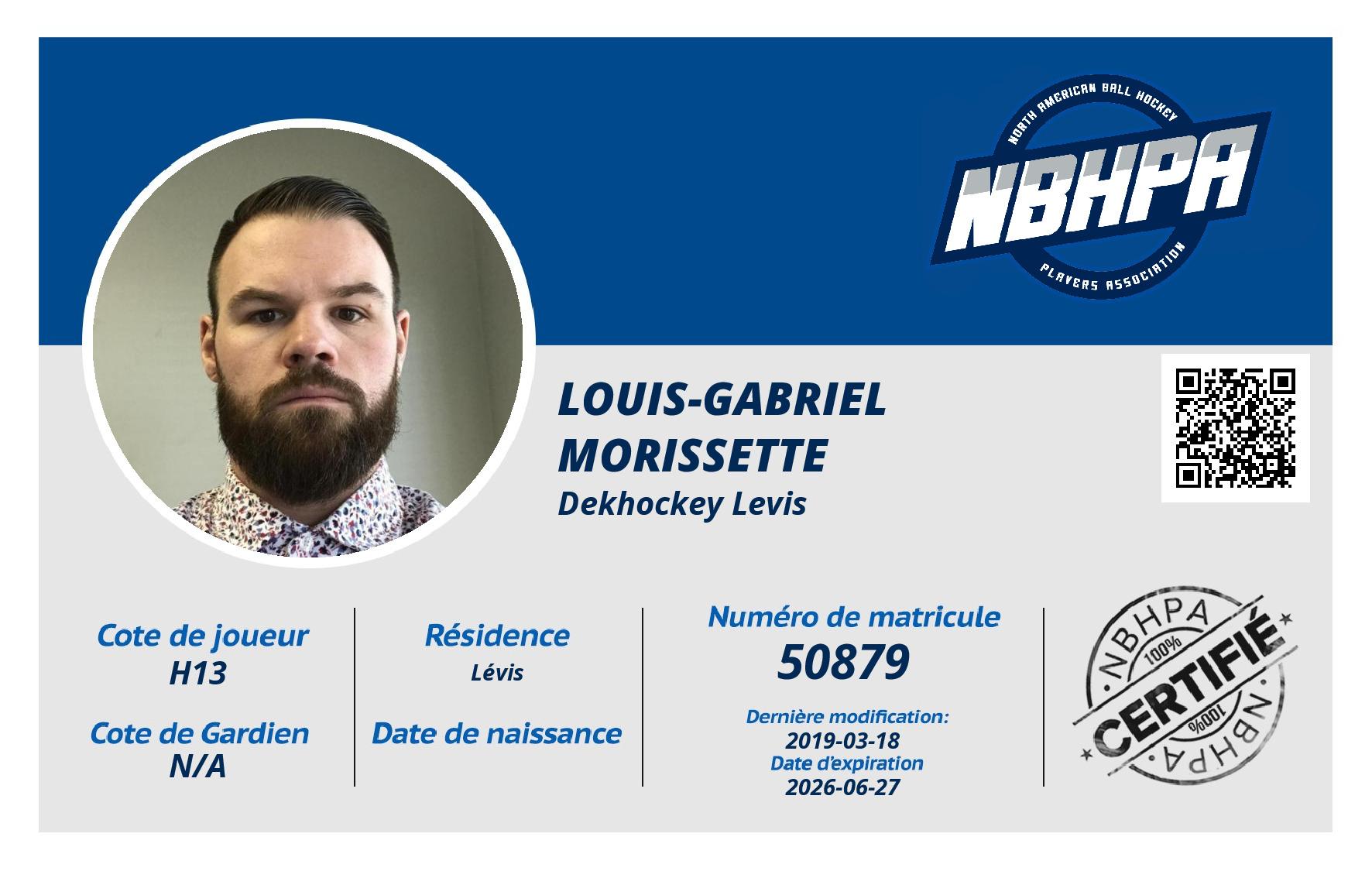 Louis-Gabriel  Morissette 