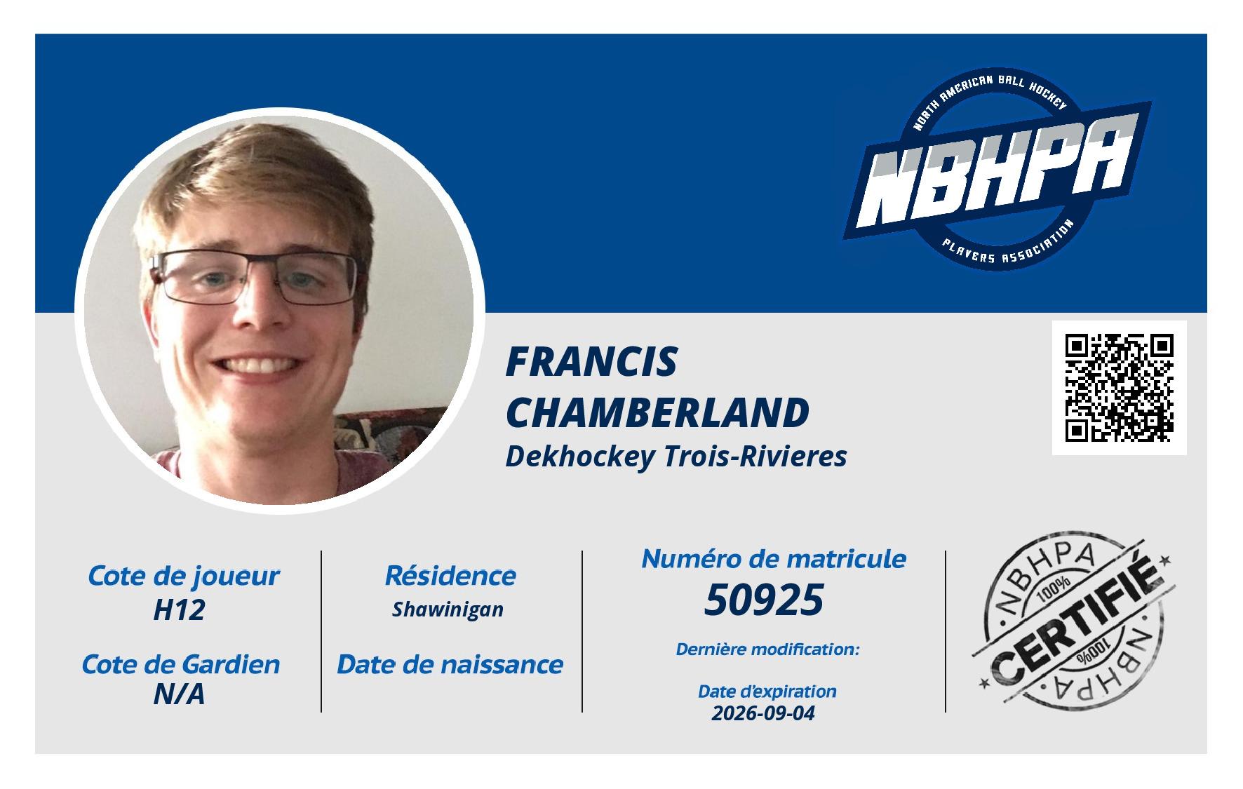 Francis Chamberland