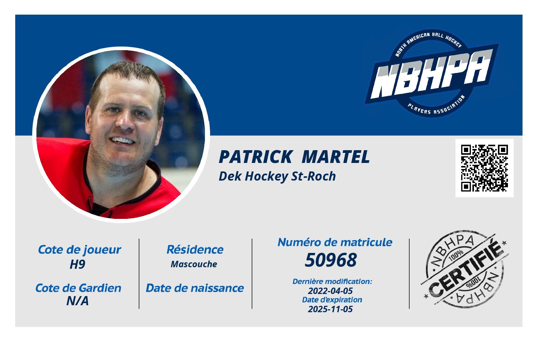 Patrick  Martel