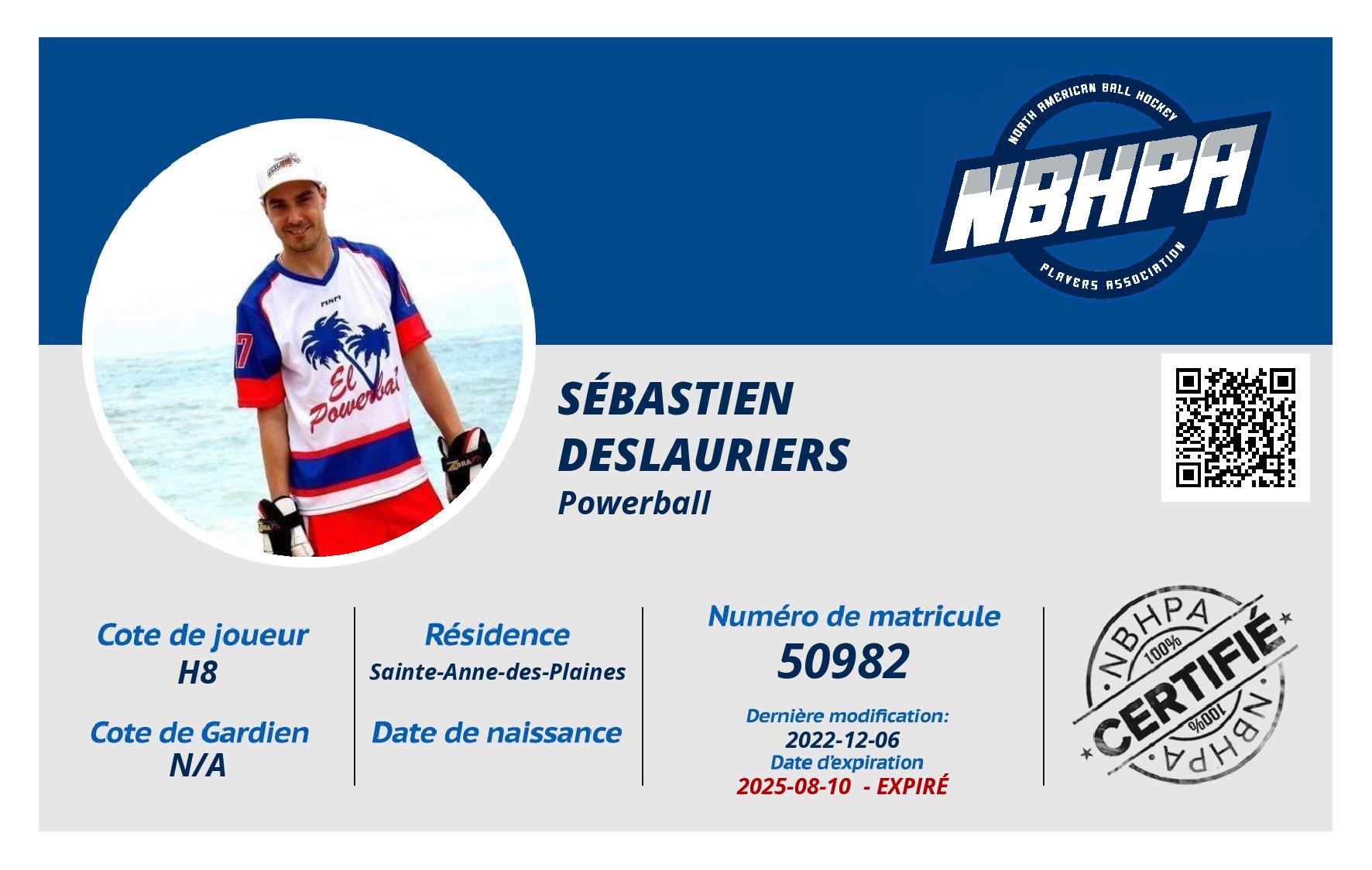Sébastien  Deslauriers