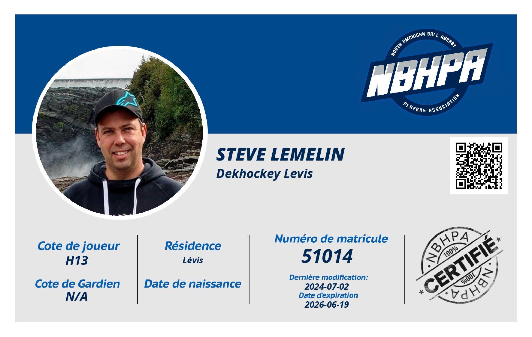 Steve Lemelin