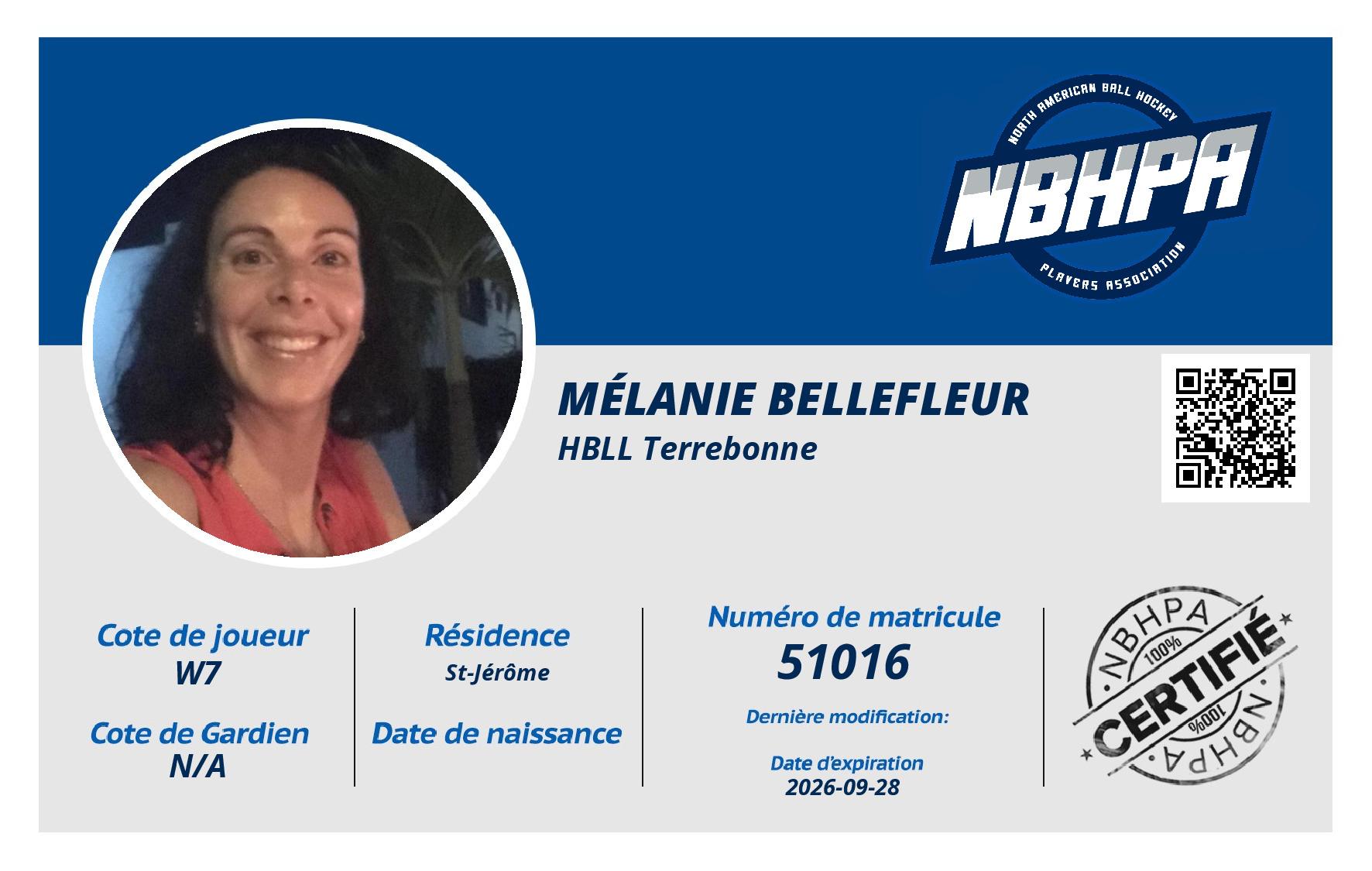 Mélanie Bellefleur