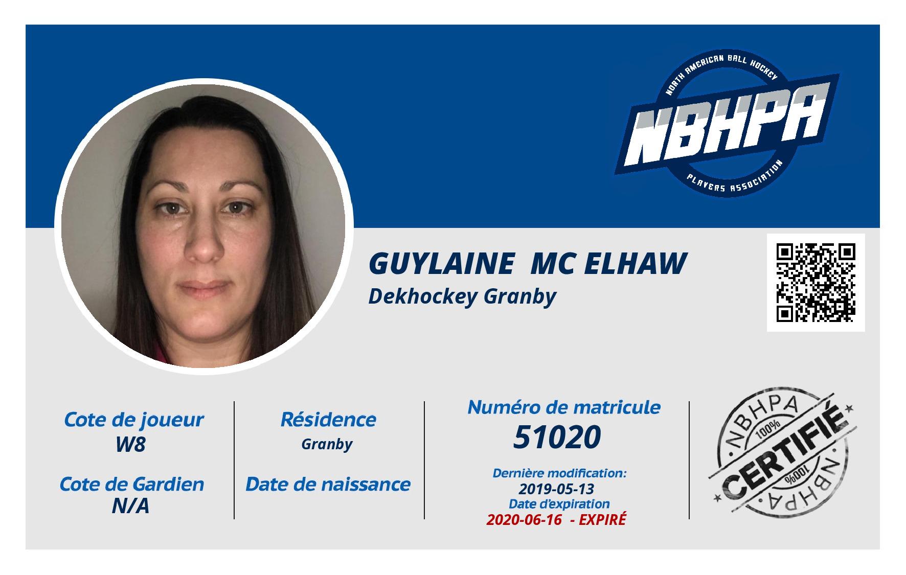 Guylaine  Mc Elhaw 