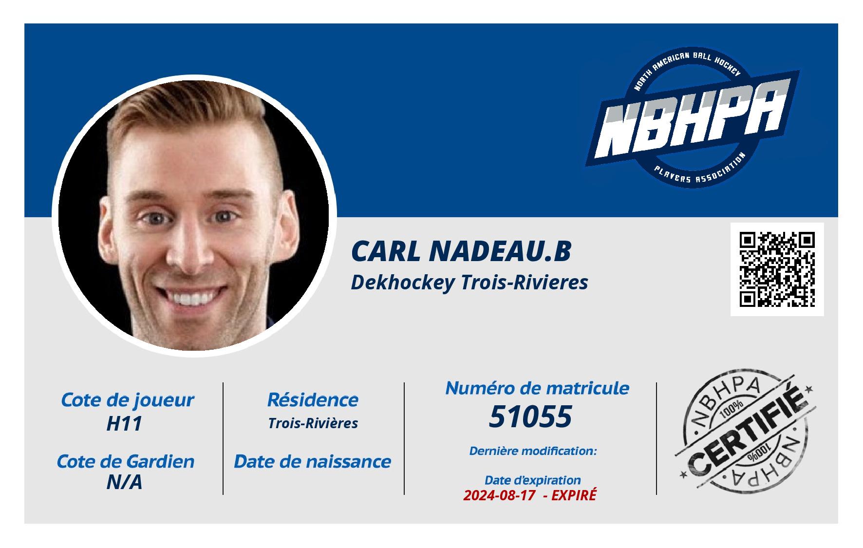 Carl Nadeau.B
