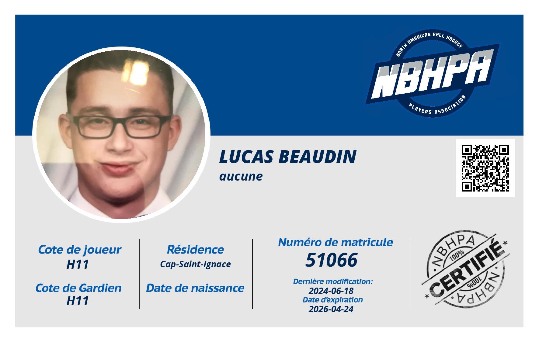Lucas Beaudin