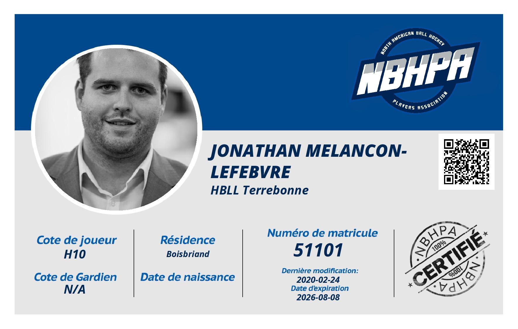 Jonathan Melancon-Lefebvre