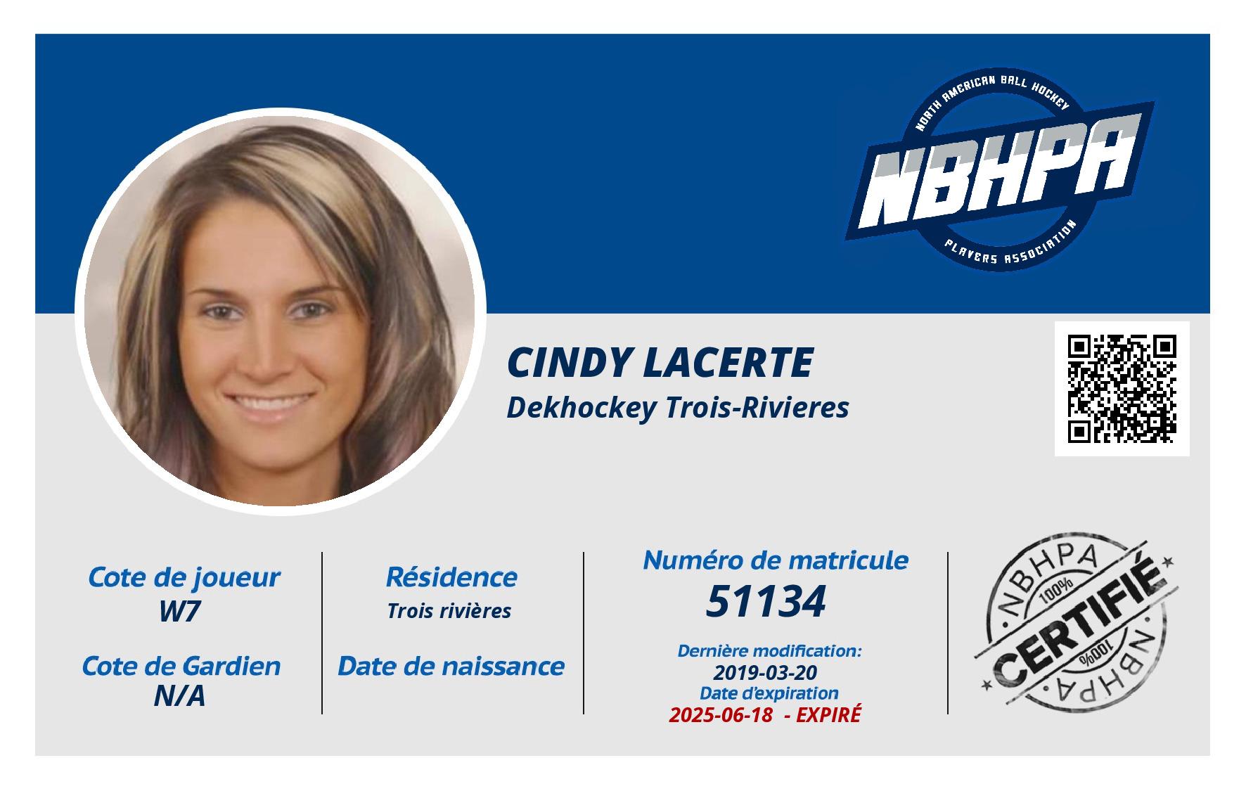 Cindy Lacerte 